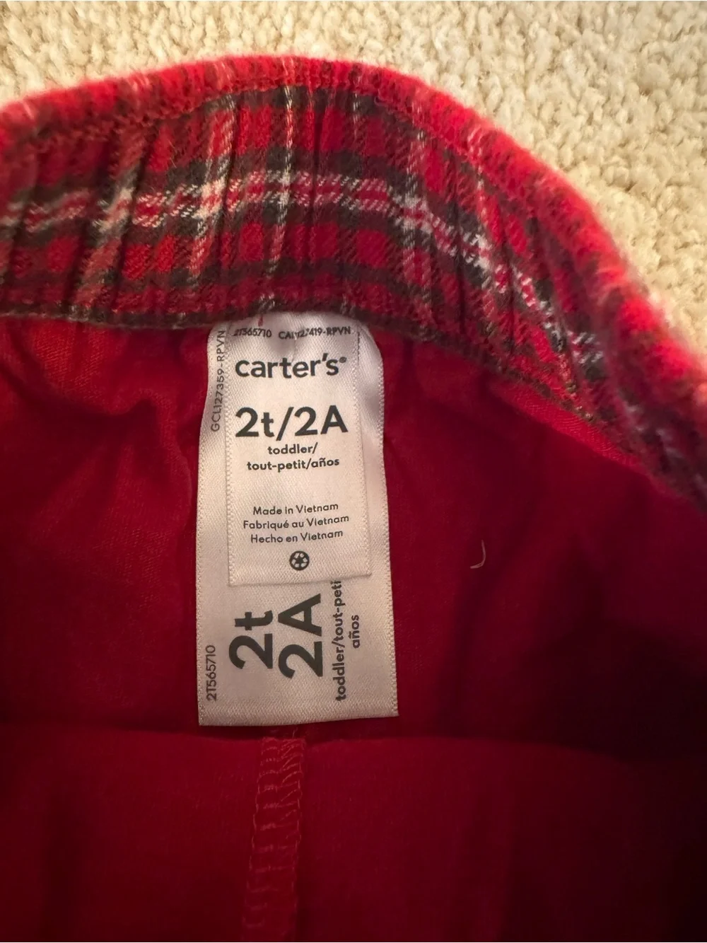 Carters Plaid Skirt